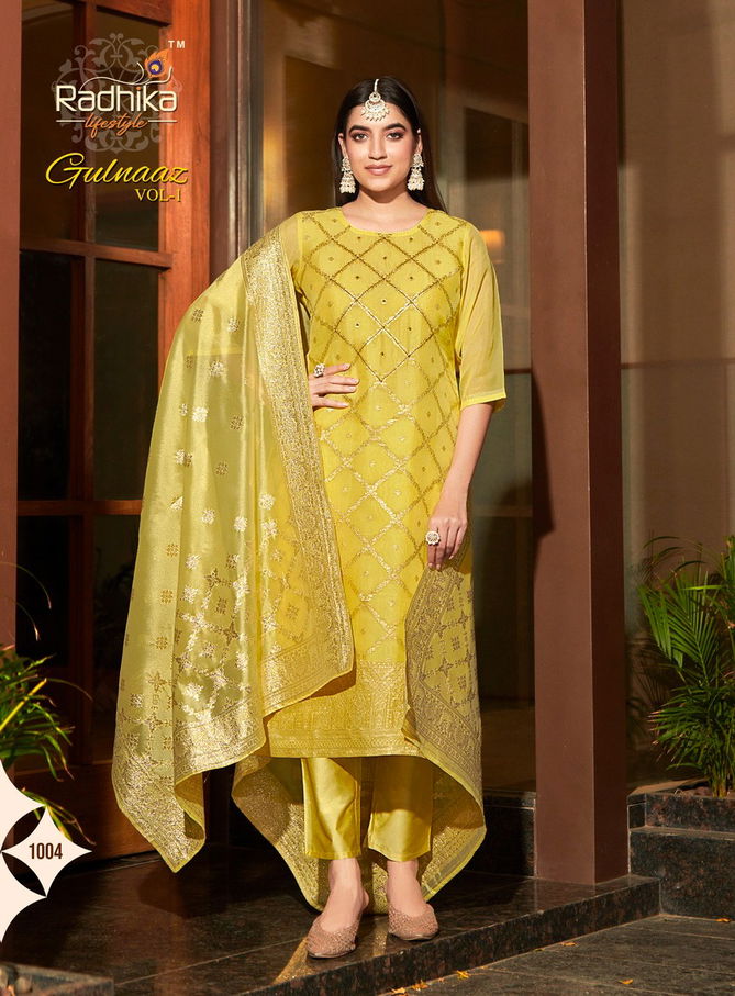 Radhika Gulnaaz Vol 1 Readymade Salwar Suit Catalog